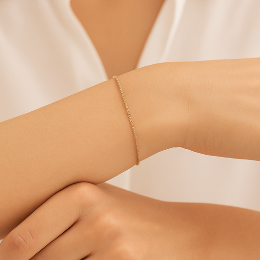 Pulsera Tourbillon Oro Rosado 18K