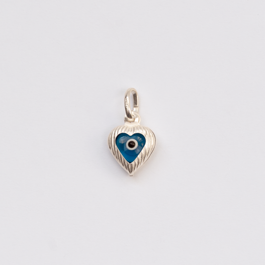Dije Corazón con Ojo Turco