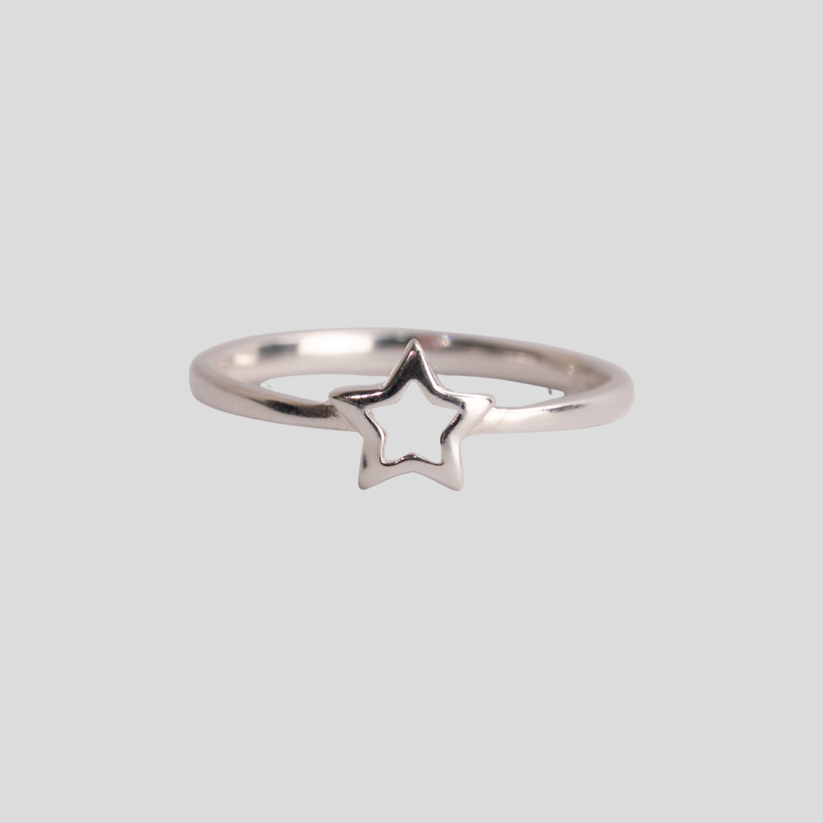 Anillo plata 925 Estrella 1