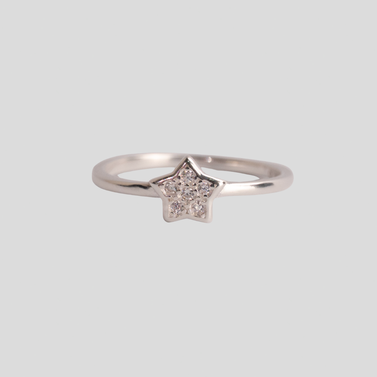Anillo plata 925 Estrella 2
