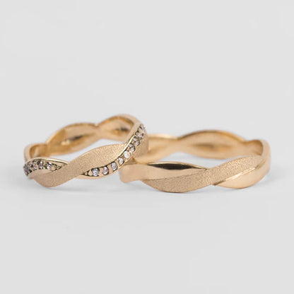 Argollas de Matrimonio Génova Oro 18k