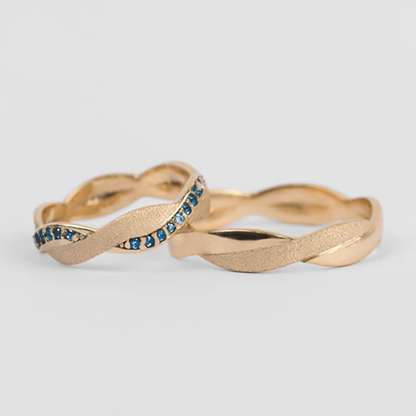 Argollas de Matrimonio Génova Oro 18k