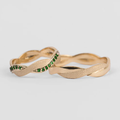 Argollas de Matrimonio Génova Oro 18k
