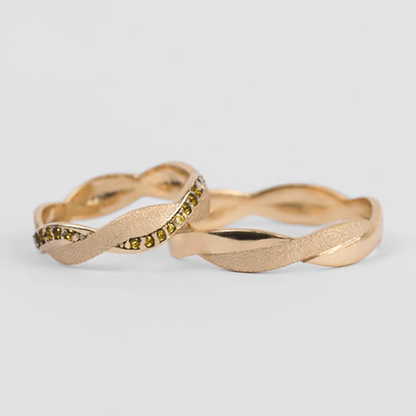 Argollas de Matrimonio Génova Oro 18k