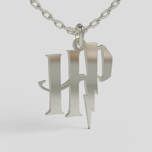 Colgante Reliquias de la Muerte y Harry Potter plata 950