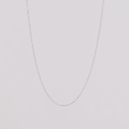 Cadena Singapur Juvenil Plata Italiana 925
