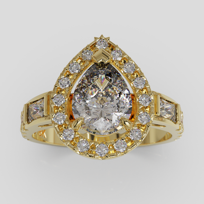 Anillo Lágrima de Reina