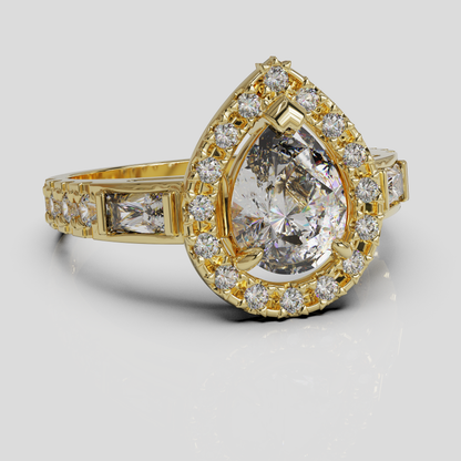 Anillo Lágrima de Reina