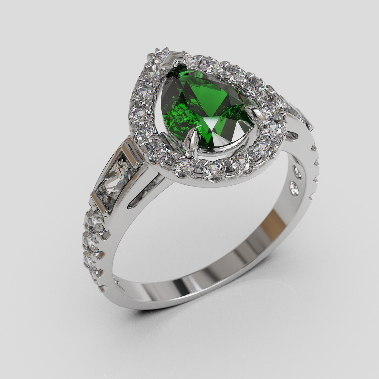 Anillo Lágrima de Reina