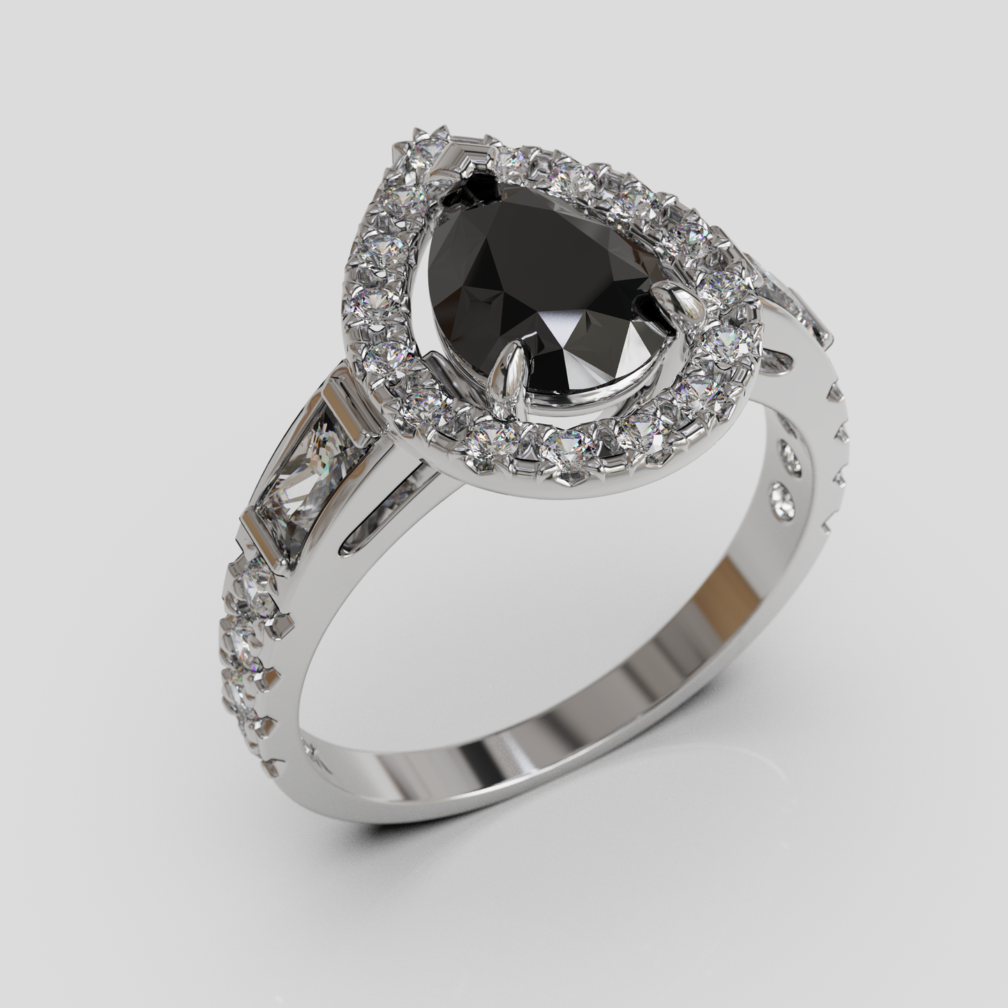 Anillo Lágrima de Reina
