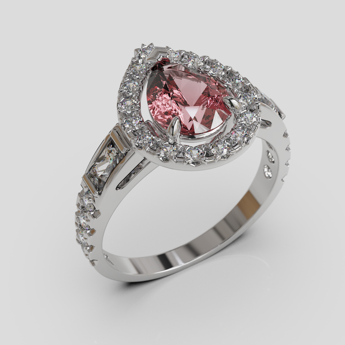 Anillo Lágrima de Reina