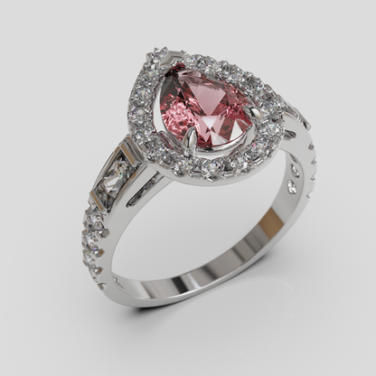 Anillo Lágrima de Reina