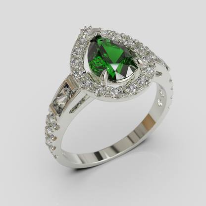 Anillo Lágrima de Reina