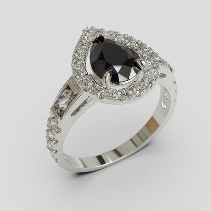 Anillo Lágrima de Reina
