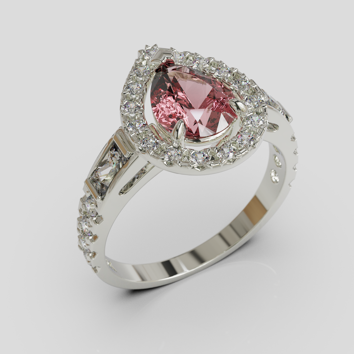 Anillo Lágrima de Reina