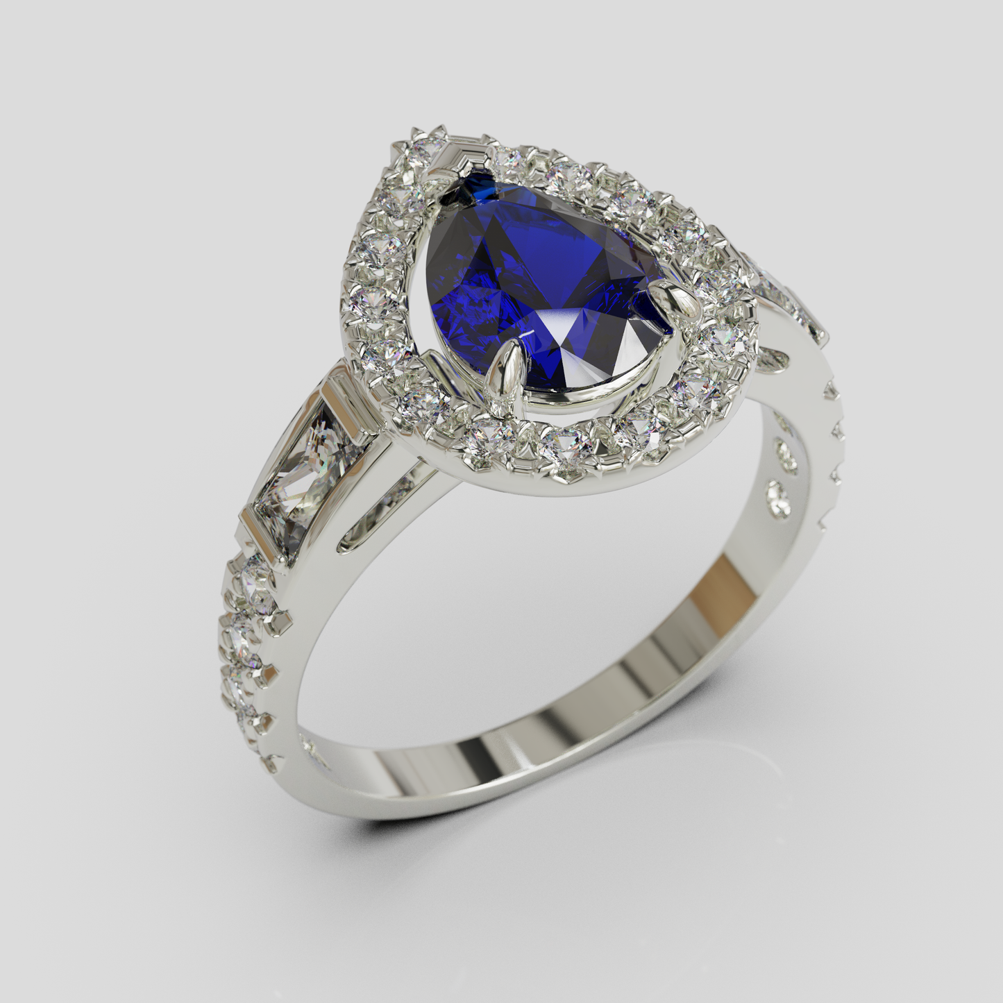 Anillo Lágrima de Reina