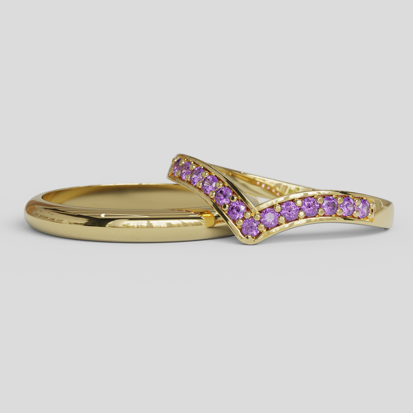Argollas de Matrimonio Maravilla Oro 18k