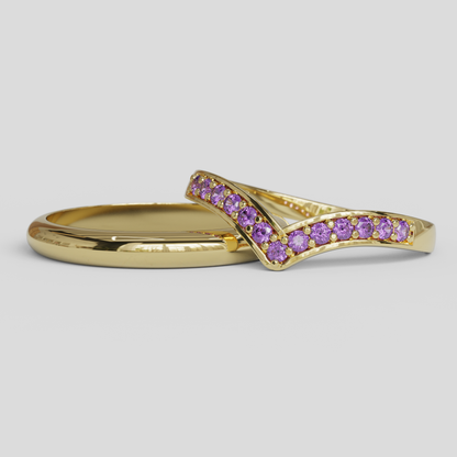 Argollas de Matrimonio Maravilla Oro 18k