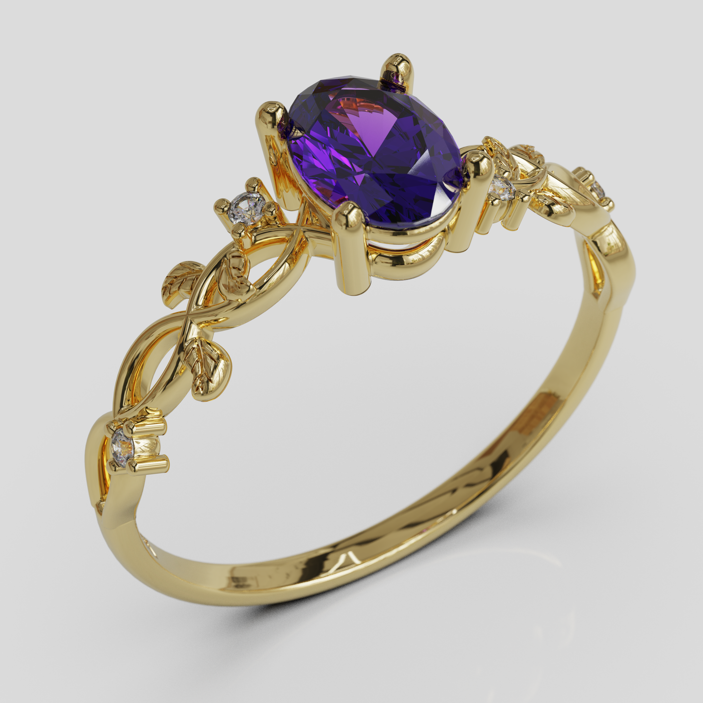 Anillo de Compromiso Olivia
