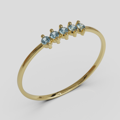 Anillo de Compromiso Estela