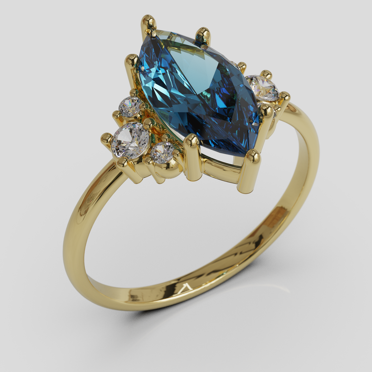 Anillo de Compromiso Marquis Kylia Oro 18K