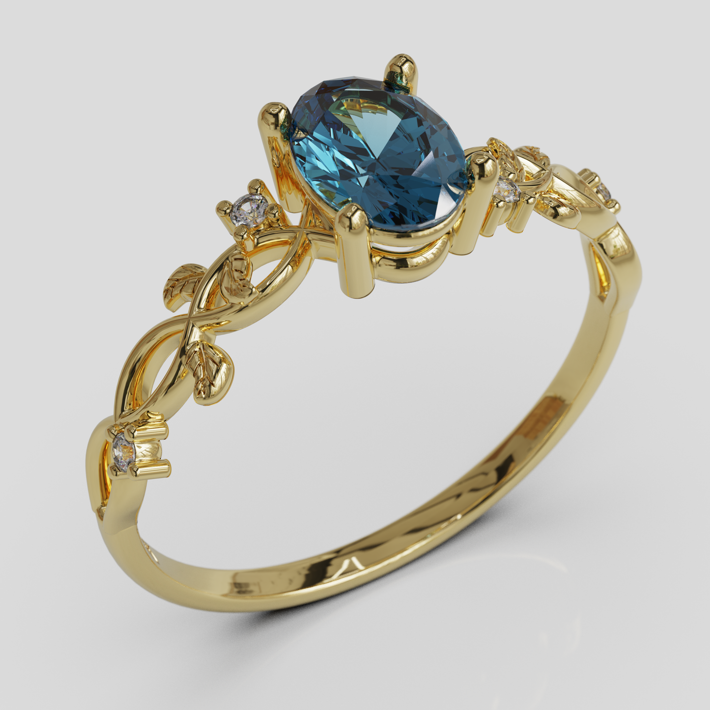 Anillo de Compromiso Olivia