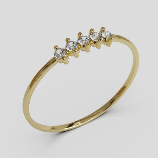 Anillo de Compromiso Estela