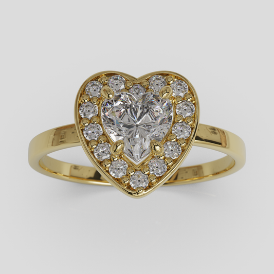 Anillo Princess Solitario