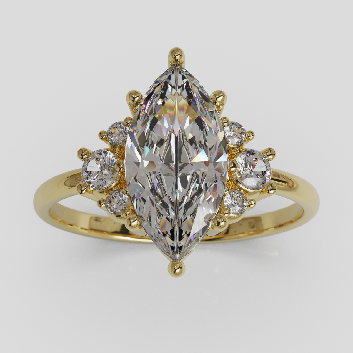 Anillo de Compromiso Marquis Kylia Oro 18K