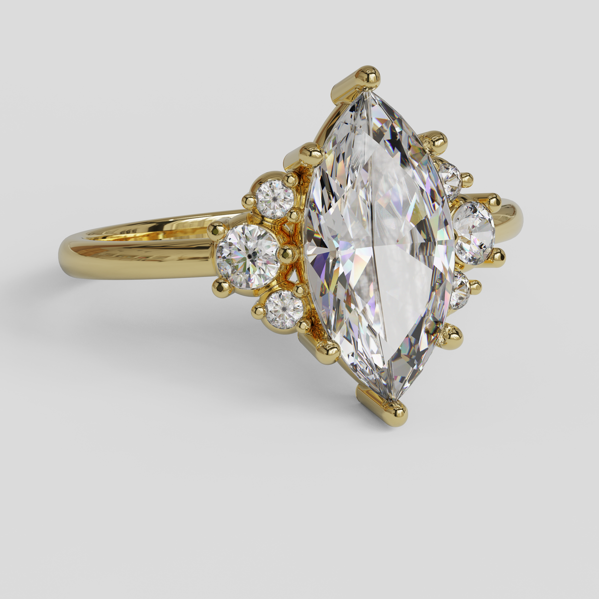 Anillo de Compromiso Marquis Kylia Oro 18K