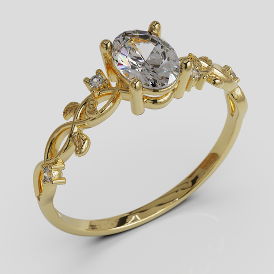 Anillo de Compromiso Olivia