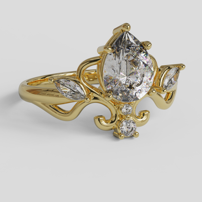 Anillo de Compromiso Ophelia Oro 18K