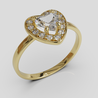 Anillo Princess Solitario