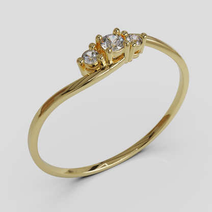 Anillo de Compromiso Tiana