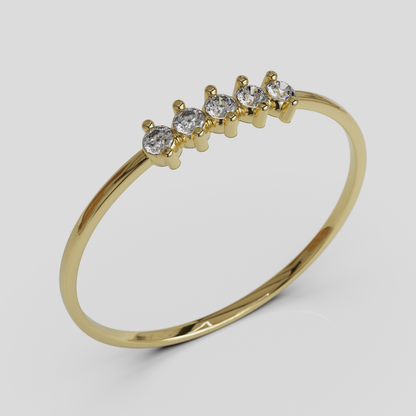 Anillo de Compromiso Estela