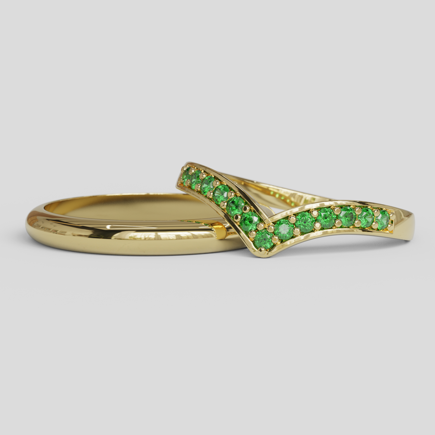 Argollas de Matrimonio Maravilla Oro 18k