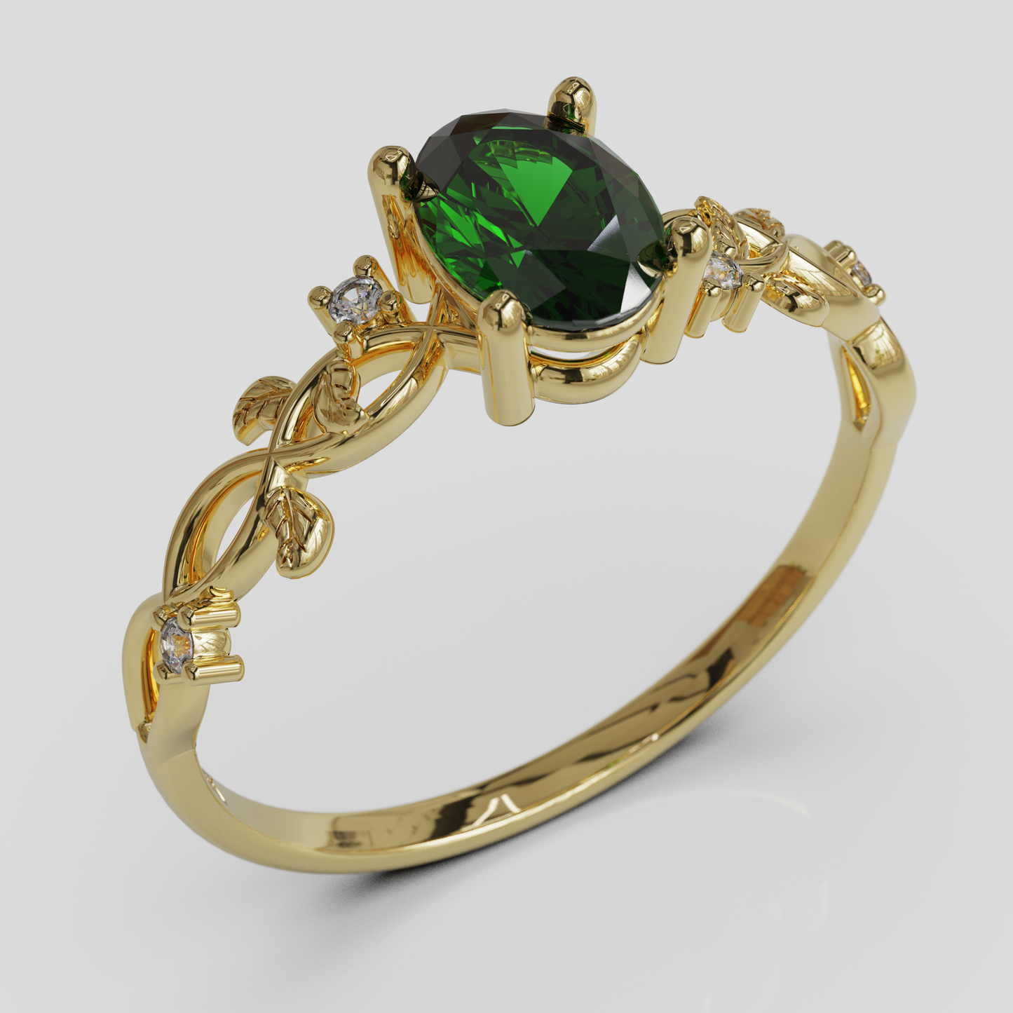 Anillo de Compromiso Olivia