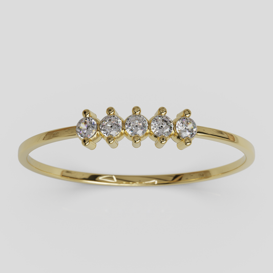 Anillo de Compromiso Estela