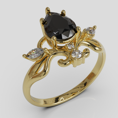 Anillo de Compromiso Ophelia Oro 18K