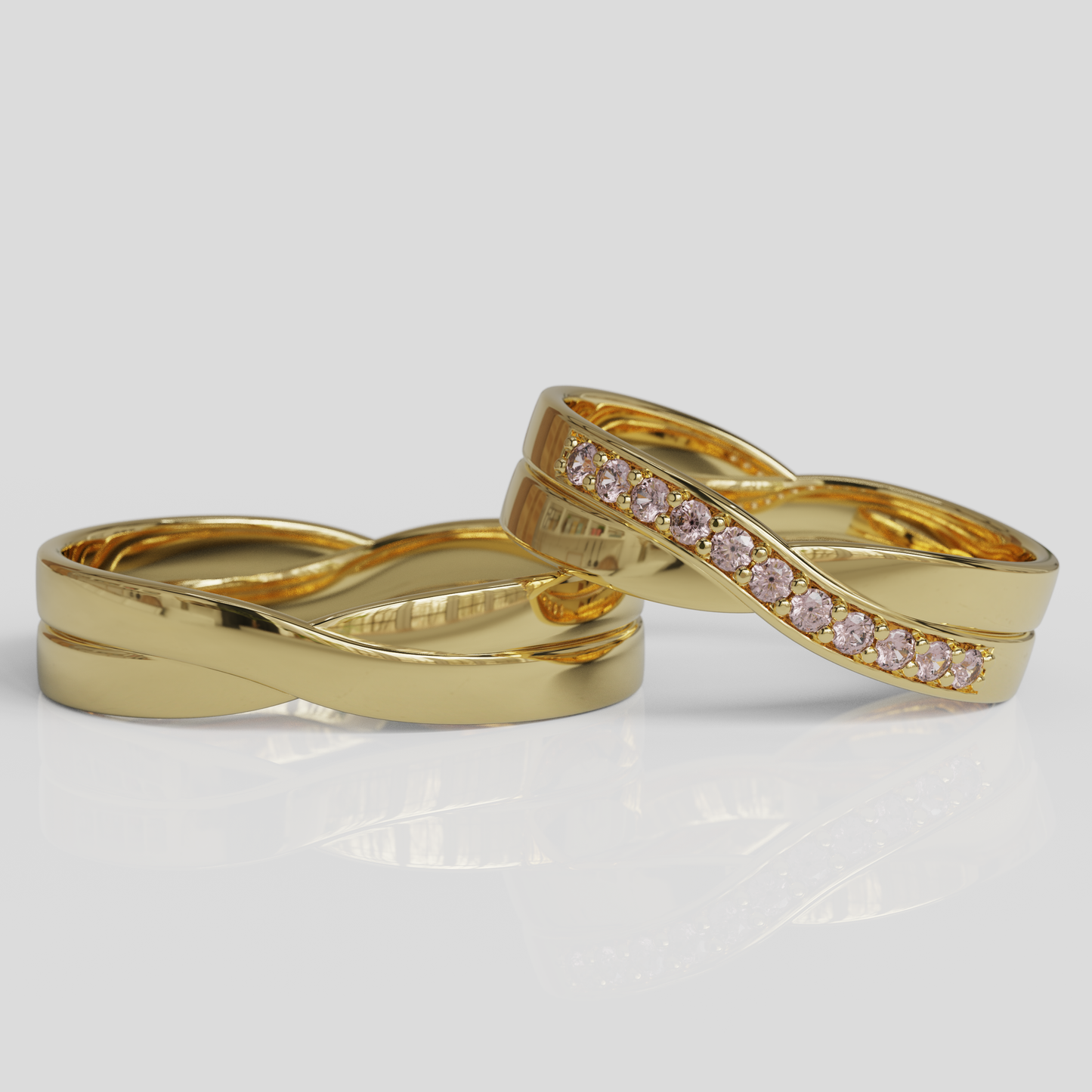Argollas Matrimonio Vincio Oro 18k