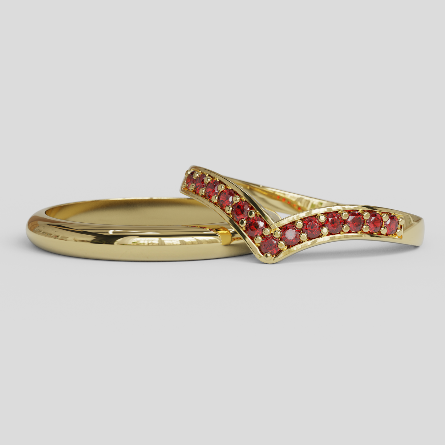 Argollas de Matrimonio Maravilla Oro 18k