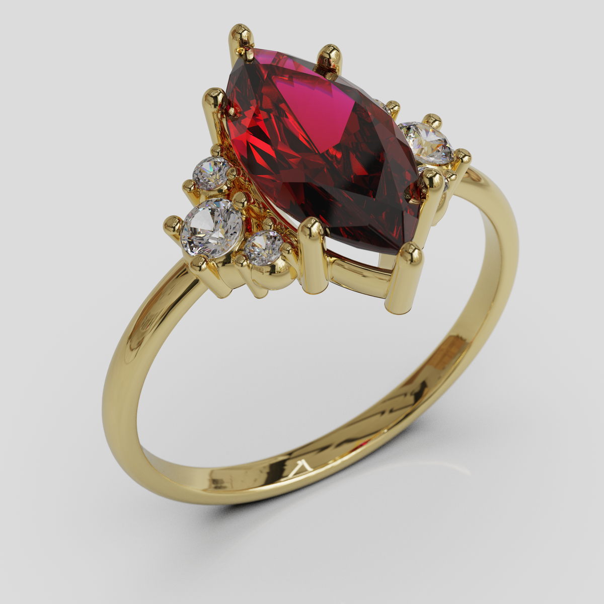 Anillo de Compromiso Marquis Kylia Oro 18K