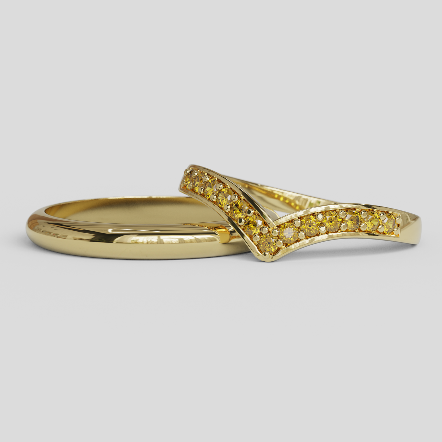 Argollas de Matrimonio Maravilla Oro 18k