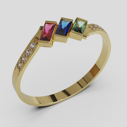 Anillo Compromiso Tresia