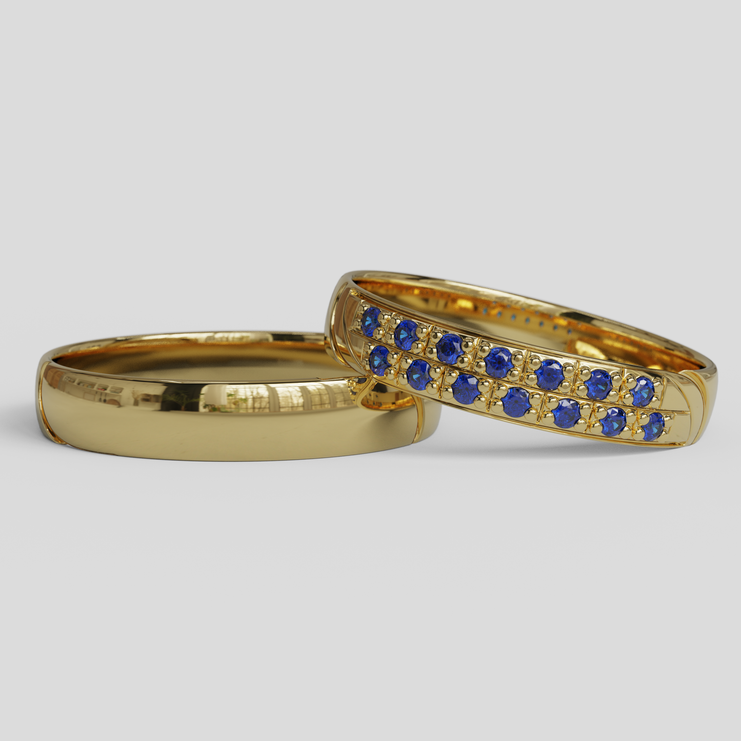 Argollas de Matrimonio Livia Oro 18k