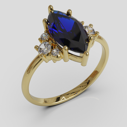 Anillo de Compromiso Marquis Kylia Oro 18K