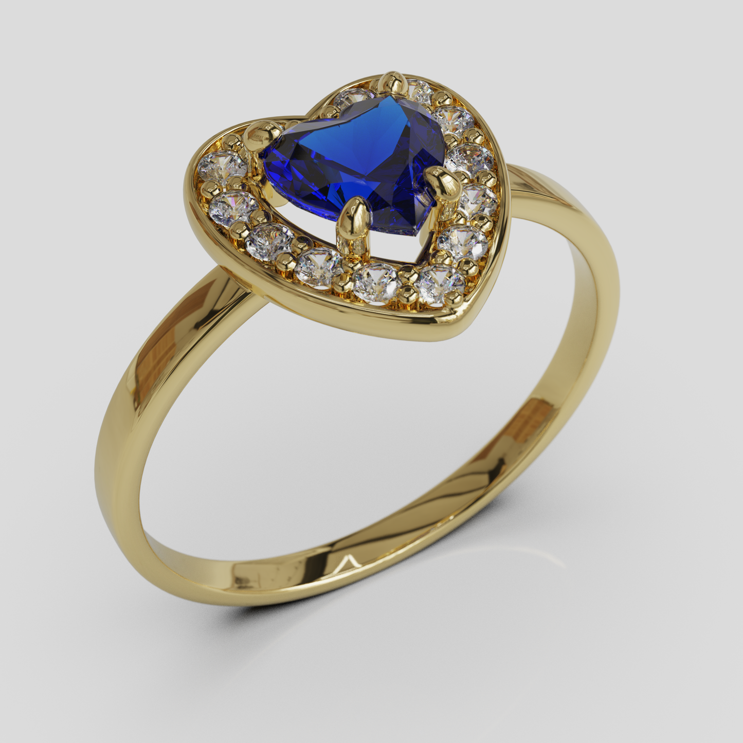 Anillo Princess Solitario