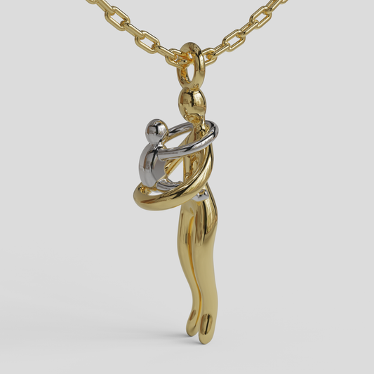 Conjunto Mamá e Hijo con Cadena Limada