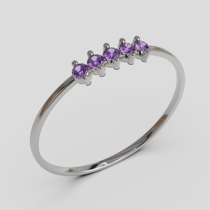 Anillo de Compromiso Estela