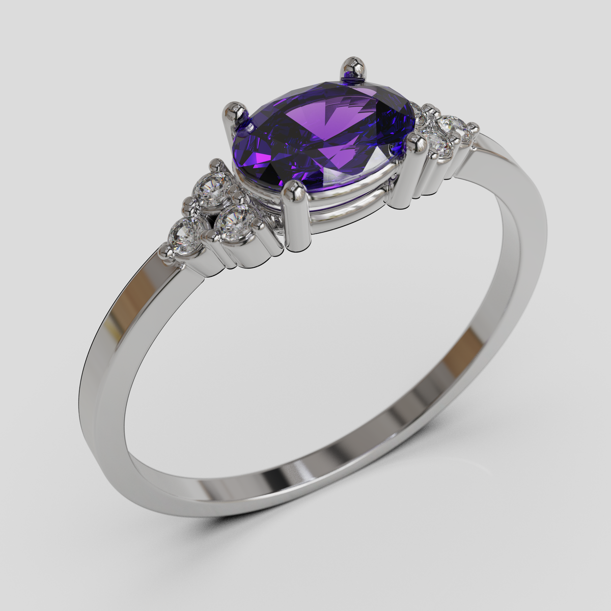Anillo de Compromiso Kaleido Oro 18K